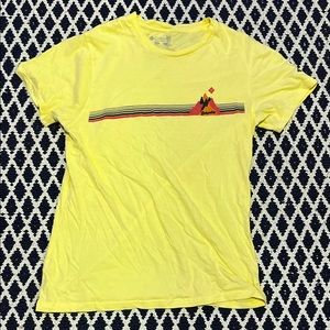Yellow Columbia Mountain Graphic T